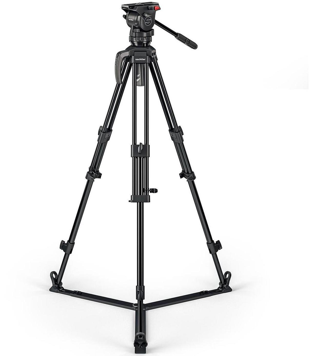 Main image of Sachtler Ace M MK II Fluid Head w/Ace 75/2 AL MK II Tripod,SP 75 Ground Spreader
