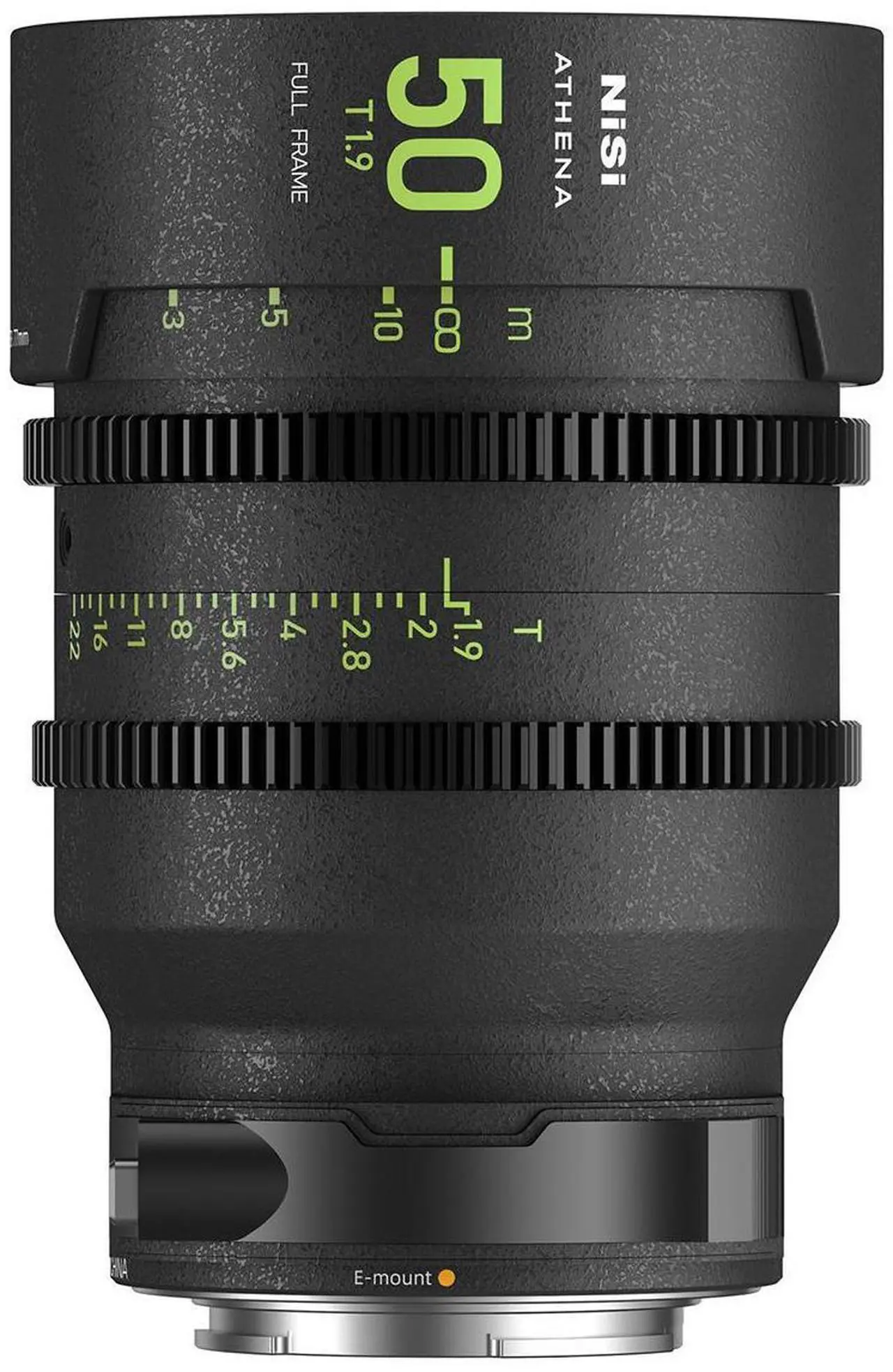 Main image of NiSi ATHENA PRIME 50mm T1.9 Cine Lens with Filter Holder, Sony E