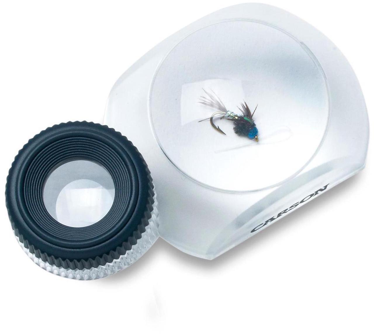 Alt view image 4 of 6 - Carson DV-30 DualView 3x Stand Magnifier with 12x Focusing Loupe