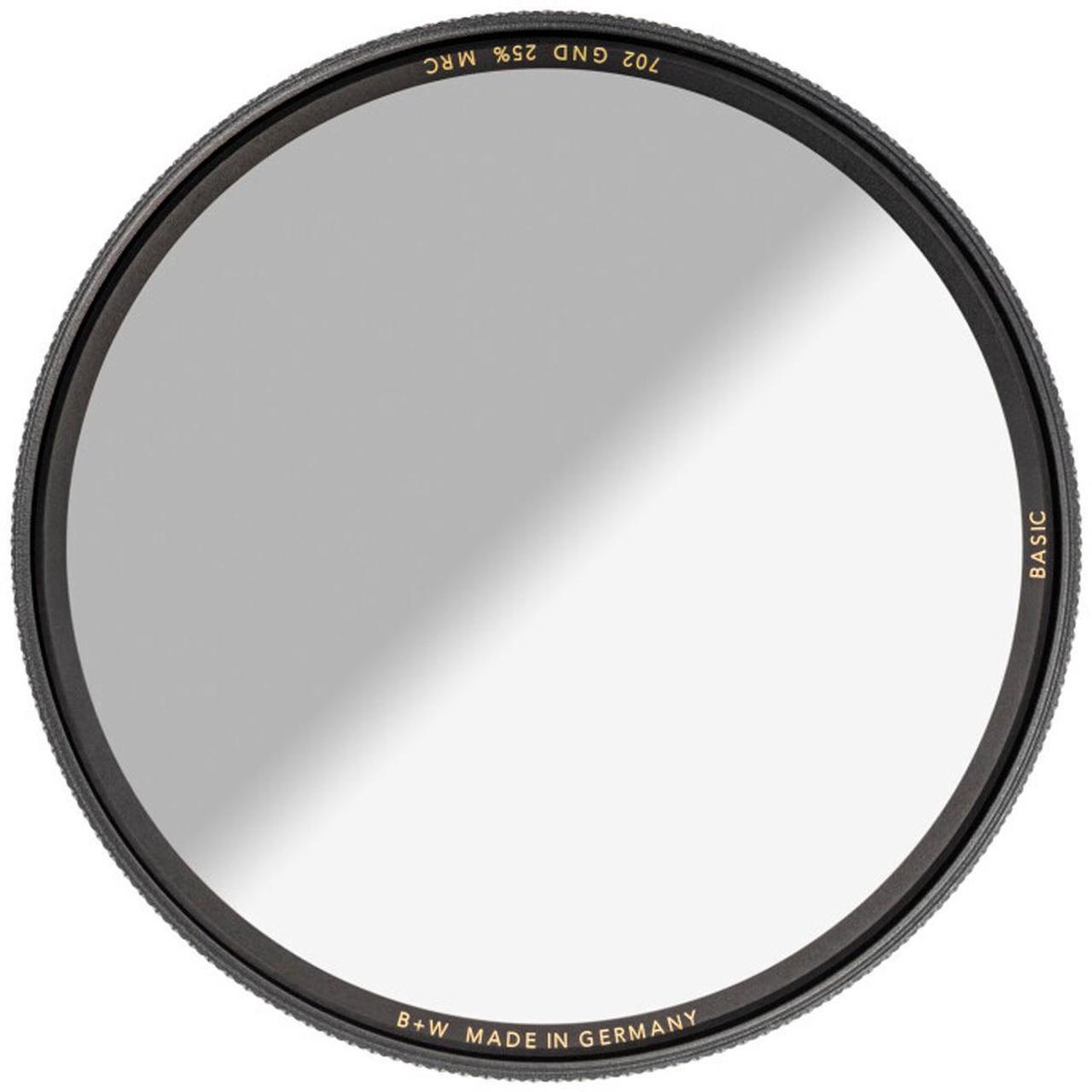 Alt view image 2 of 4 - B + W 58mm Basic 702M 0.6 2-Stop MRC Graduated Neutral Density Filter #661102730