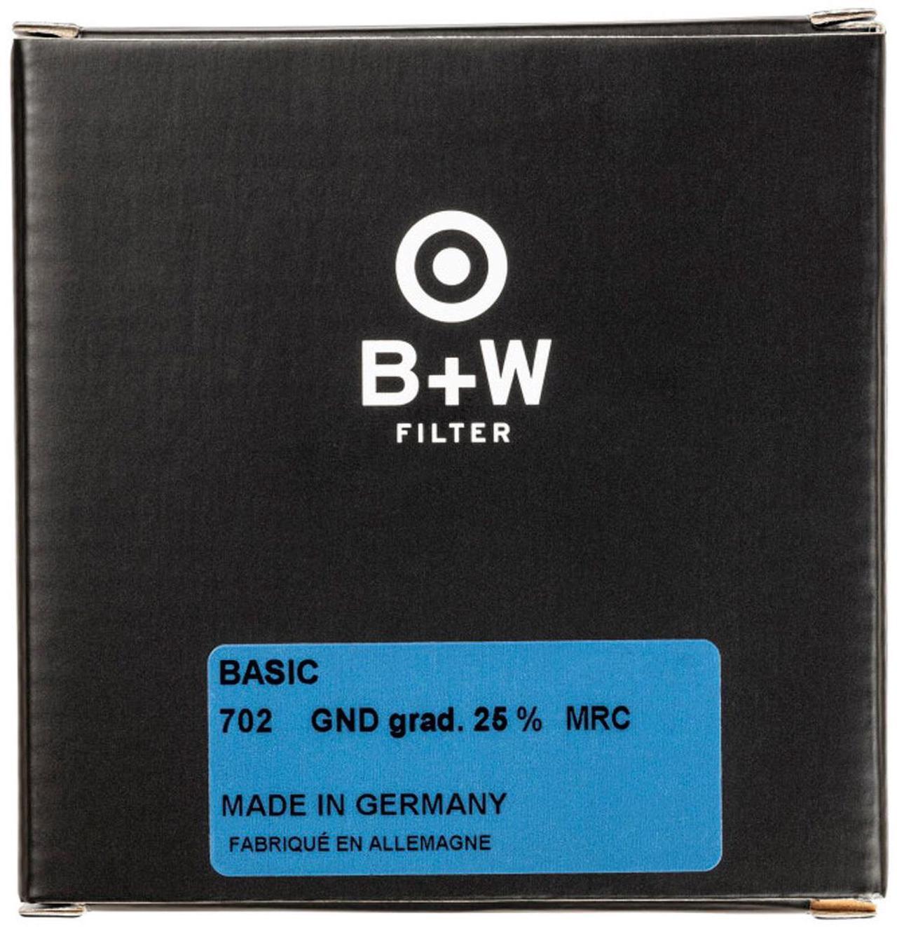 Alt view image 4 of 4 - B + W 58mm Basic 702M 0.6 2-Stop MRC Graduated Neutral Density Filter #661102730