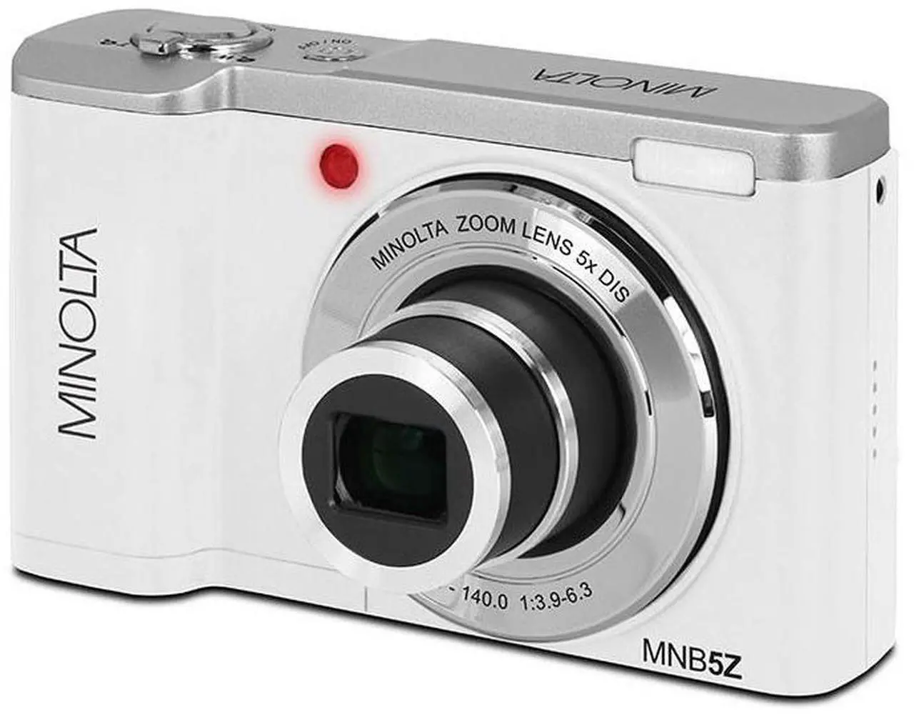 Alt view image 2 of 7 - Minolta MNB5Z 56MP 5K UHD 2.8" LCD Screen Digital Camera, White, w/Essential Kit
