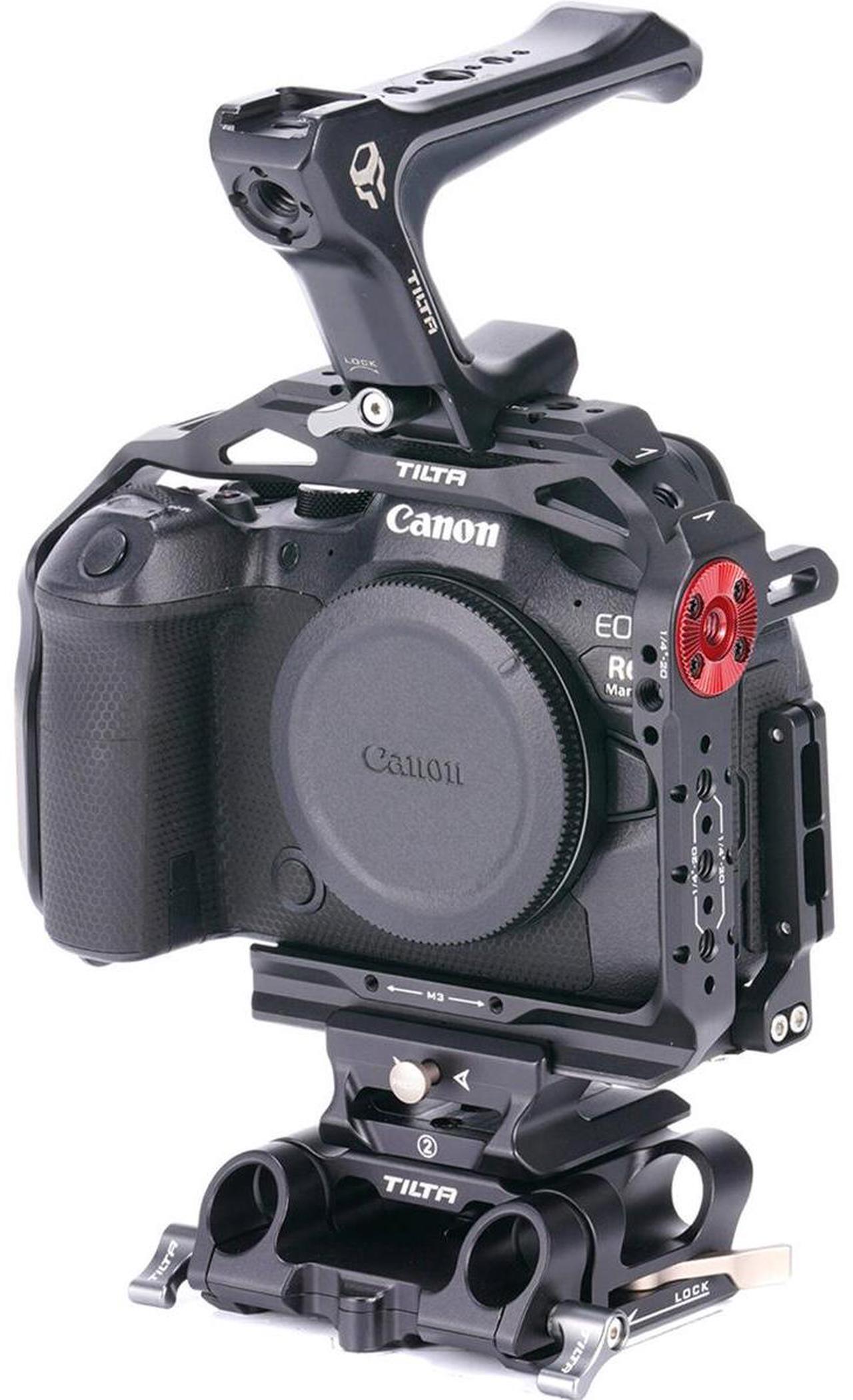 Alt view image 4 of 4 - Tilta Tilta Basic Cage Kit for Canon R6 Mark II, Titanium Gray #TA-T45-A-TG
