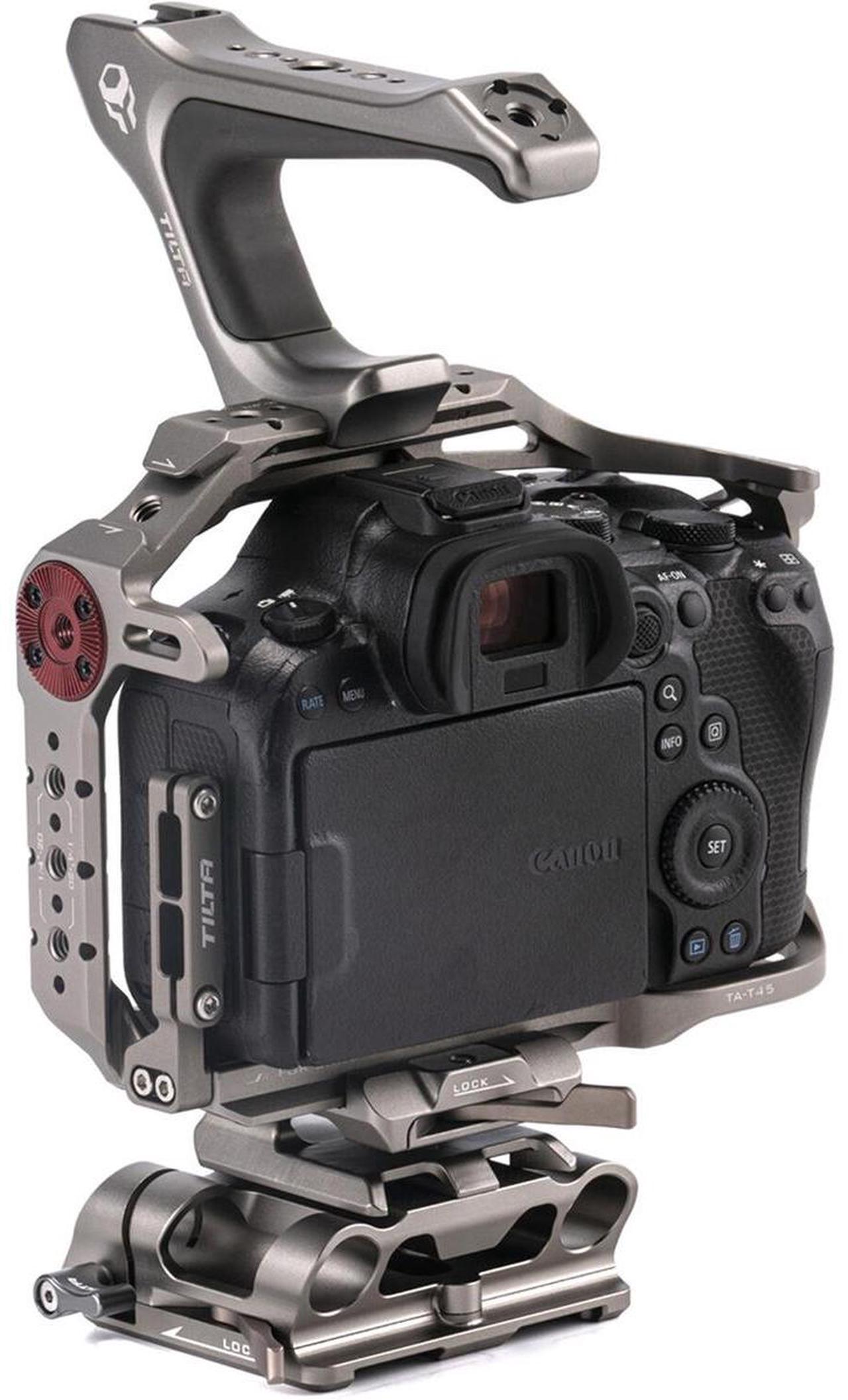 Alt view image 2 of 4 - Tilta Tilta Basic Cage Kit for Canon R6 Mark II, Titanium Gray #TA-T45-A-TG