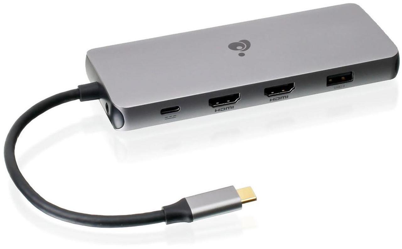 Alt view image 20 of 20 - IOGEAR USB-C Triple HD Compact Dock w/ PD 3.0 GUD3C4K3P