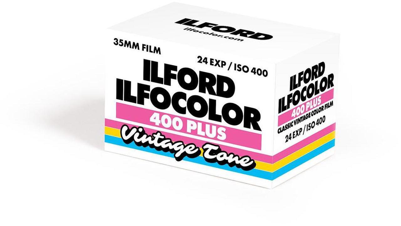 Alt view image 2 of 2 - Ilford ILFOCOLOR 400 Plus 35mm Vintage Tone Color Film, ISO 400, 24 Exposures