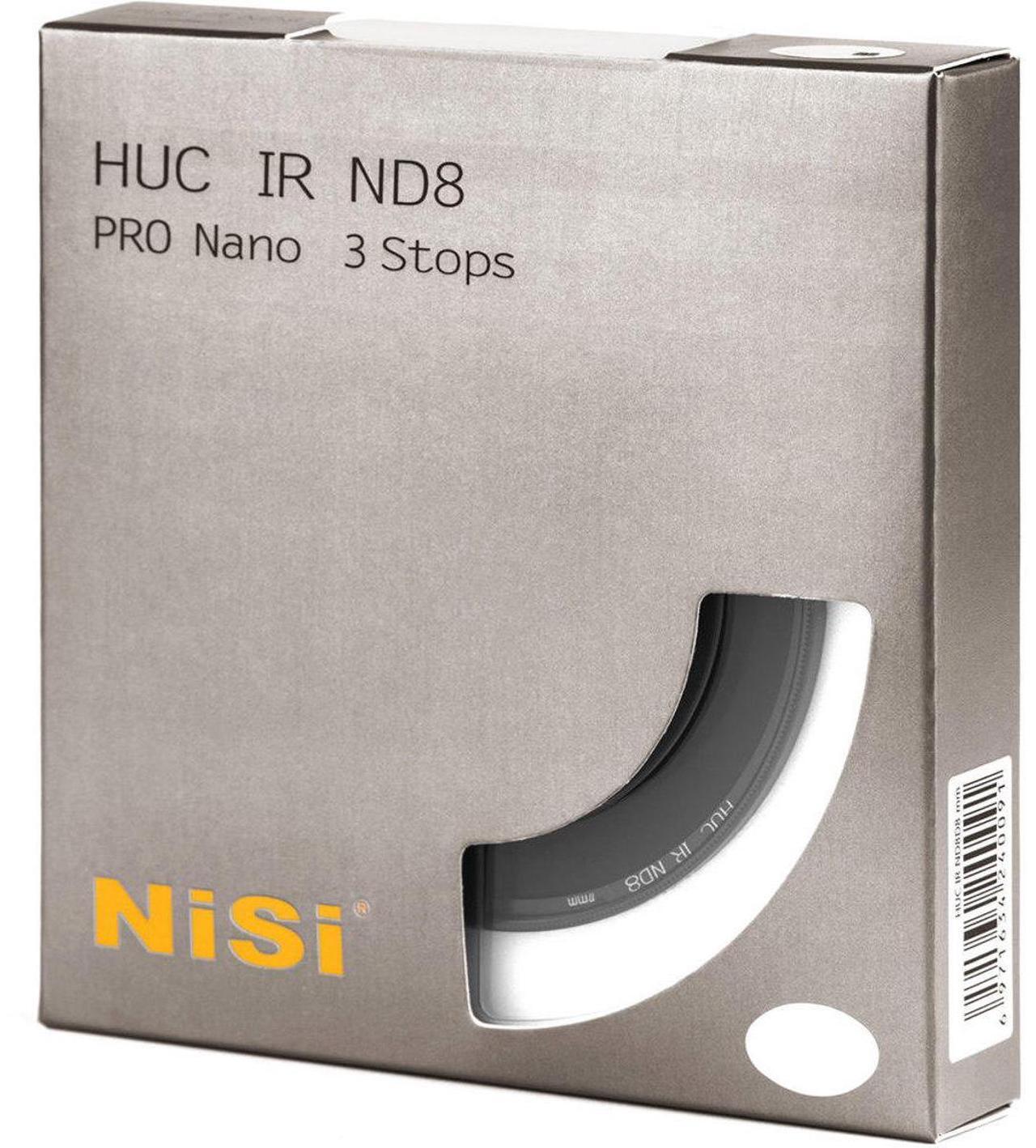 Alt view image 2 of 2 - NiSi 49mm PRO Nano Round 3-Stop IRND8 Filter #NIR-ND0.9-49
