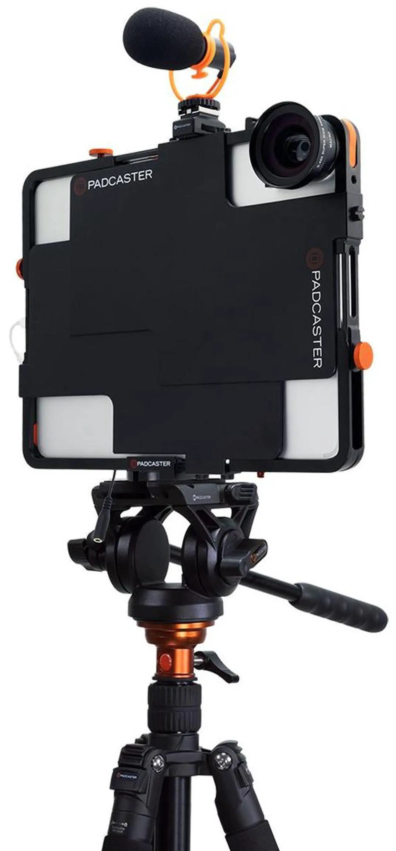 Alt view image 2 of 7 - Padcaster All-In-One Video Production Starter Kit for Apple iPad Pro 9.7-12.9"