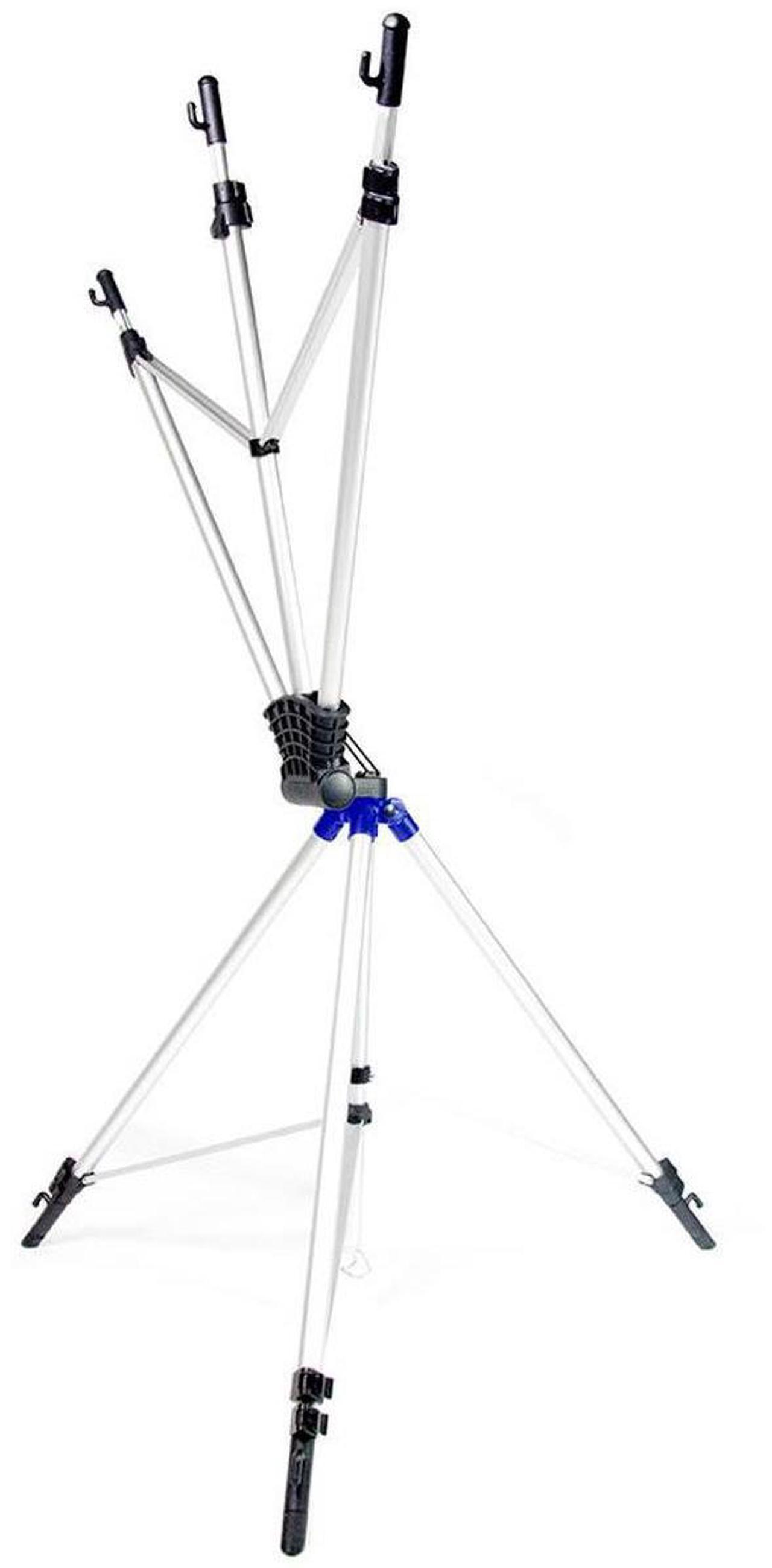 Alt view image 6 of 7 - Savage 5x7' Chroma Green Background Backdrop Travel Kit, Includes Stand, Bag