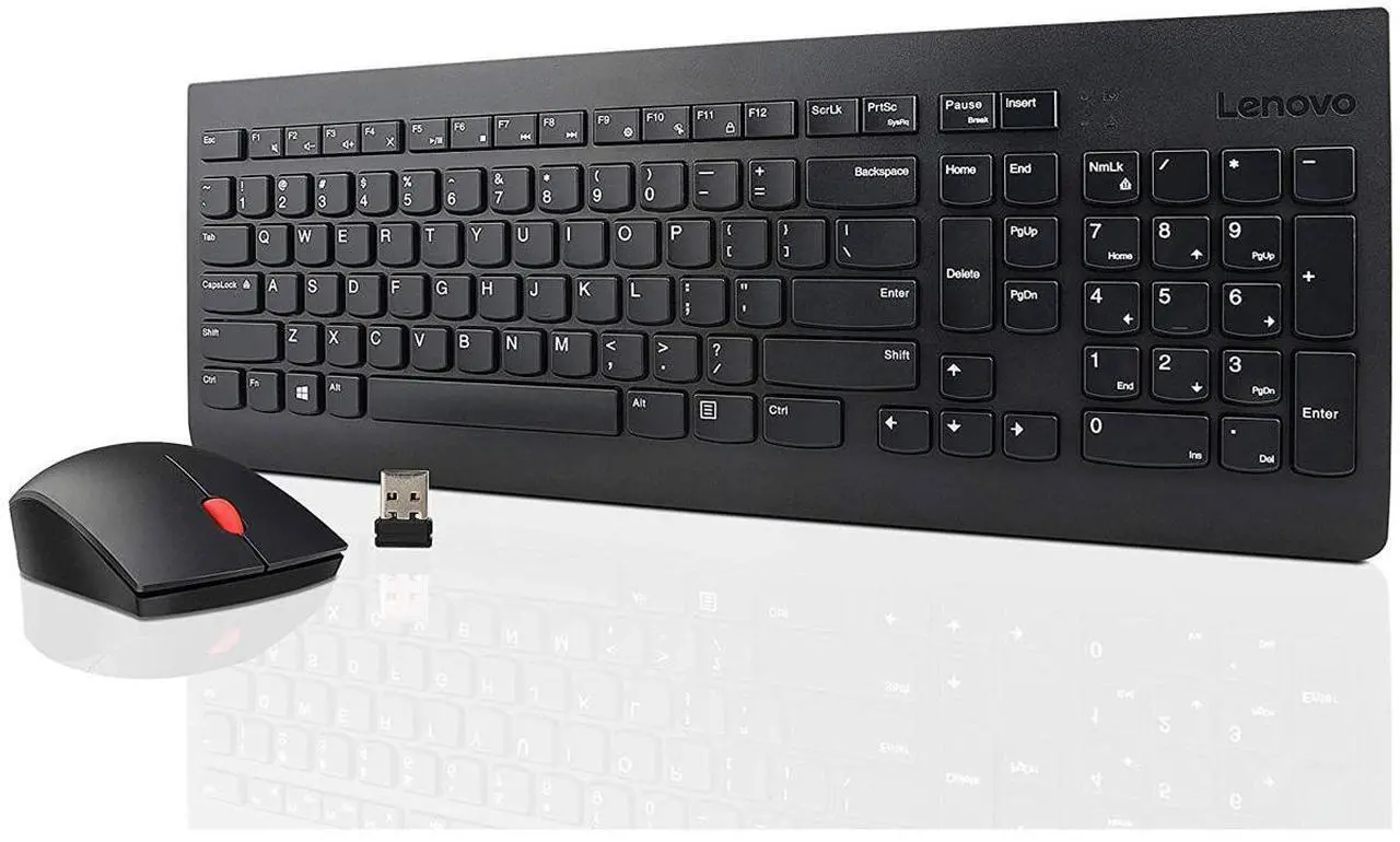 Alt view image 16 of 19 - Lenovo Wireless Keyboard Mouse Combo
