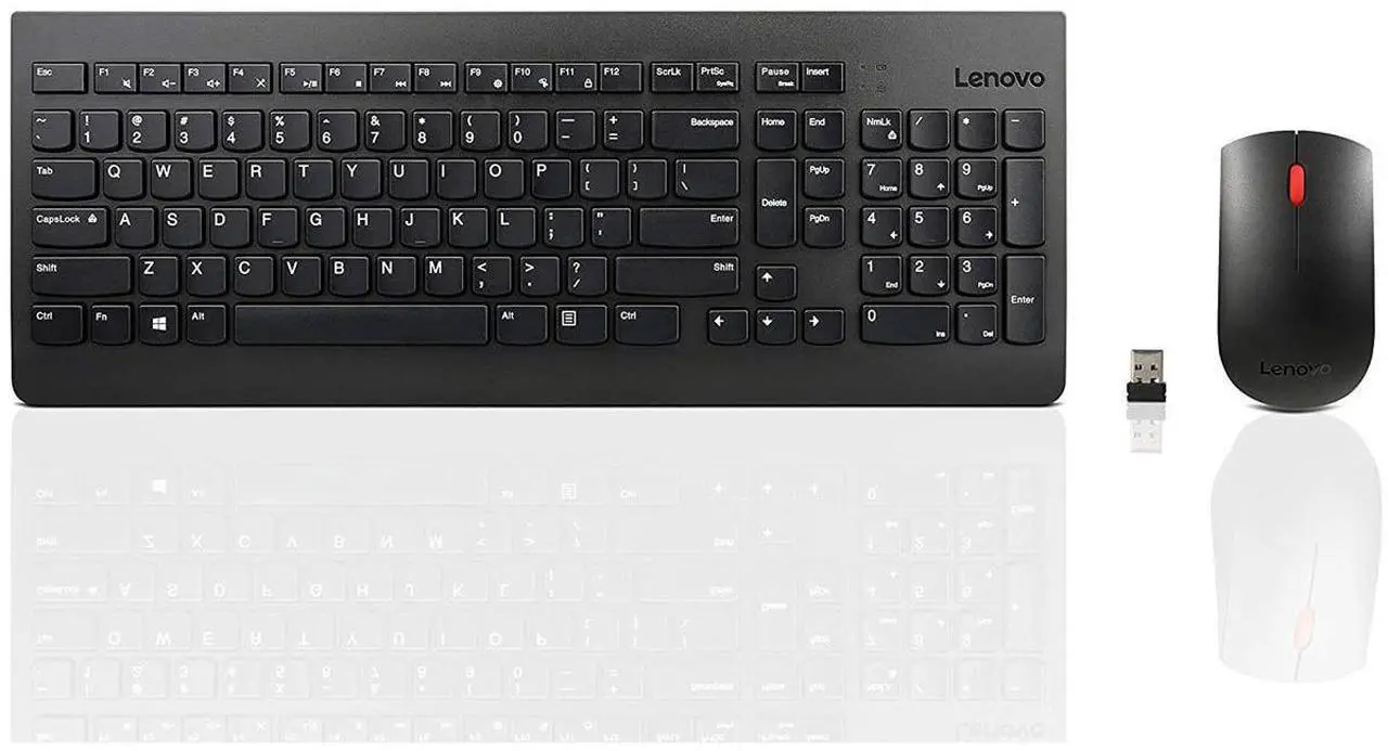 Alt view image 18 of 19 - Lenovo Wireless Keyboard Mouse Combo