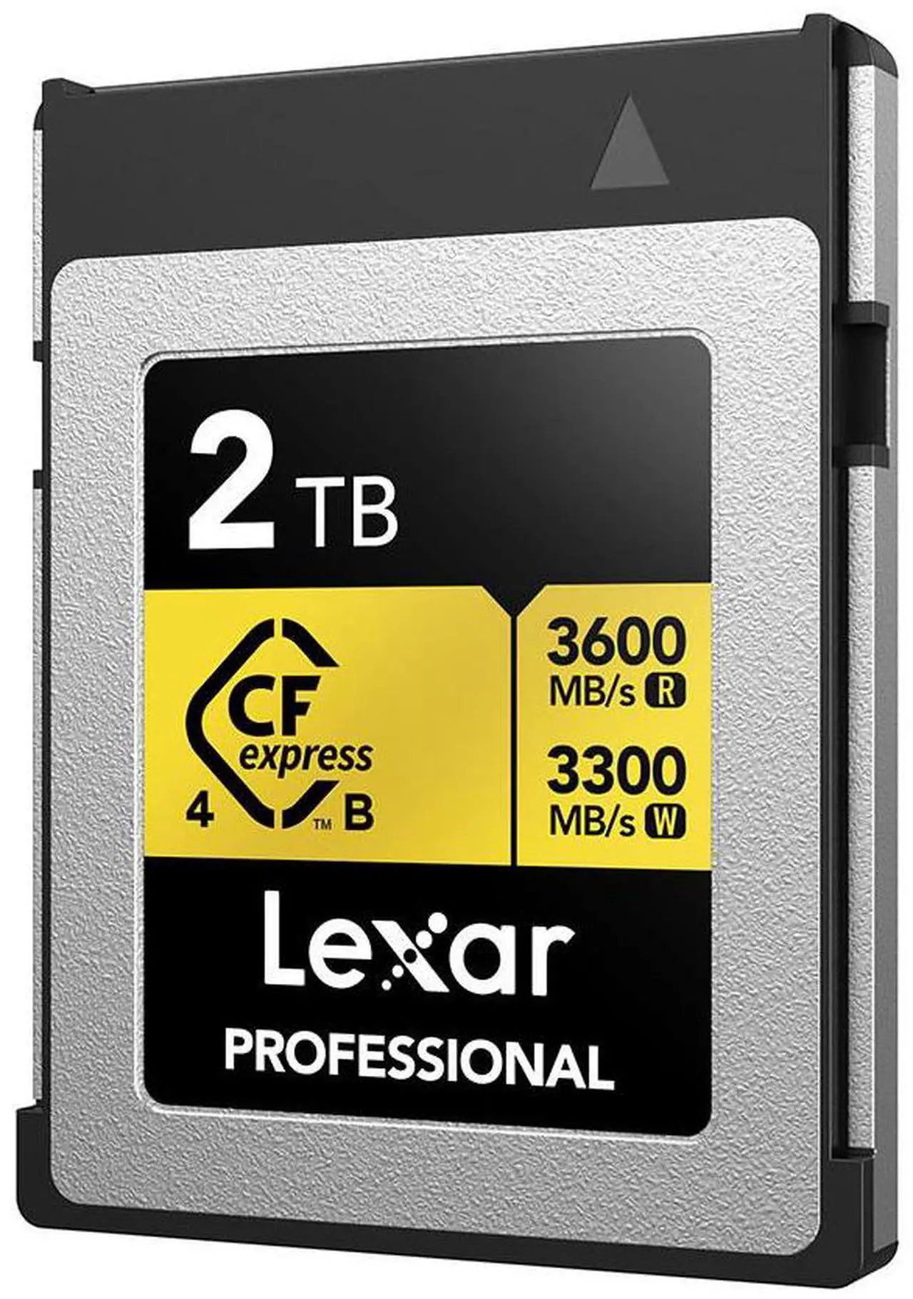 Alt view image 2 of 7 - Lexar 2TB Professional GOLD CFexpress - 4.0 Type B Card    LCXEXP4002T-RNENG