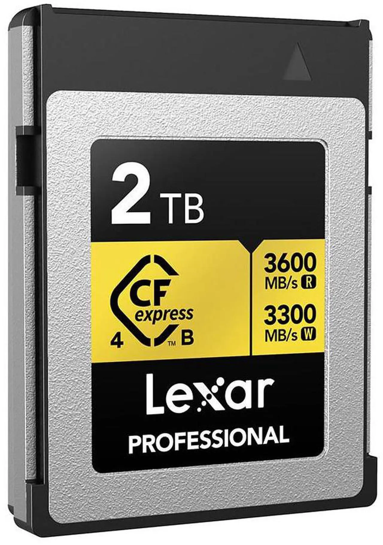 Alt view image 3 of 7 - Lexar 2TB Professional GOLD CFexpress - 4.0 Type B Card    LCXEXP4002T-RNENG