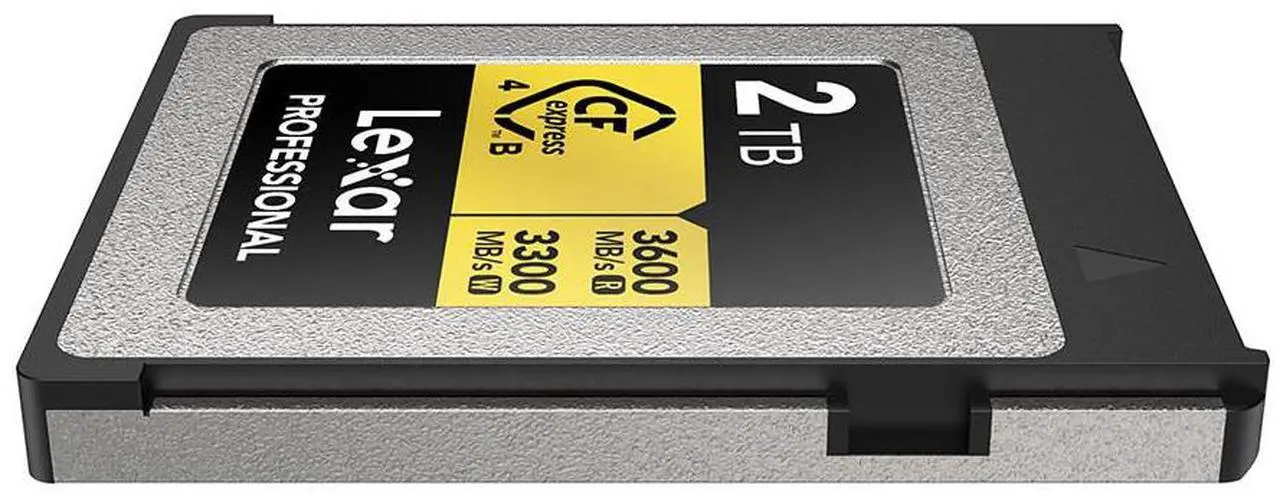 Alt view image 5 of 7 - Lexar 2TB Professional GOLD CFexpress - 4.0 Type B Card    LCXEXP4002T-RNENG