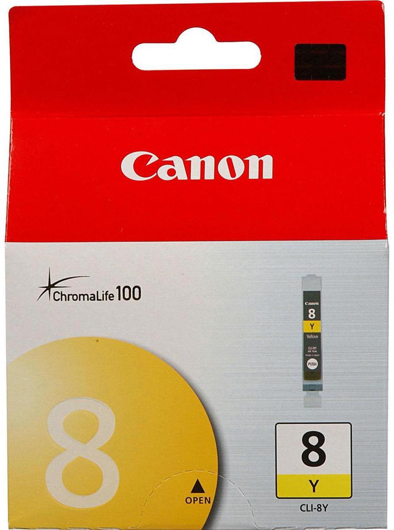 Alt view image 2 of 2 - Canon 2 Pack CLI-8Y Yellow Ink Cartridge for the PIXMA iP, MP, MX and PRO Series