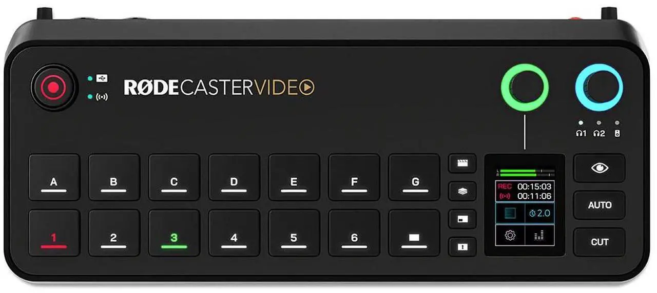 Alt view image 9 of 14 - RODE RODECaster RCV-B Video All-in-One Production Console