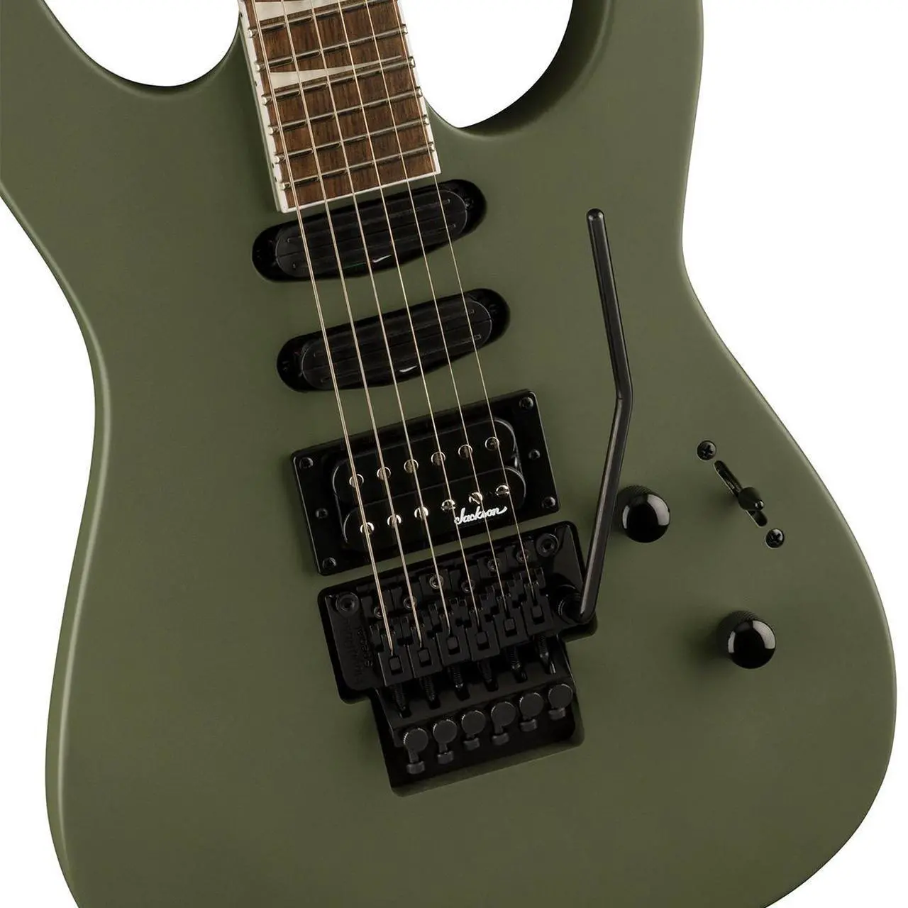 Alt view image 3 of 6 - Jackson X Series Soloist SL3X DX Electric Guitar, Matte Army Drab #2916342520