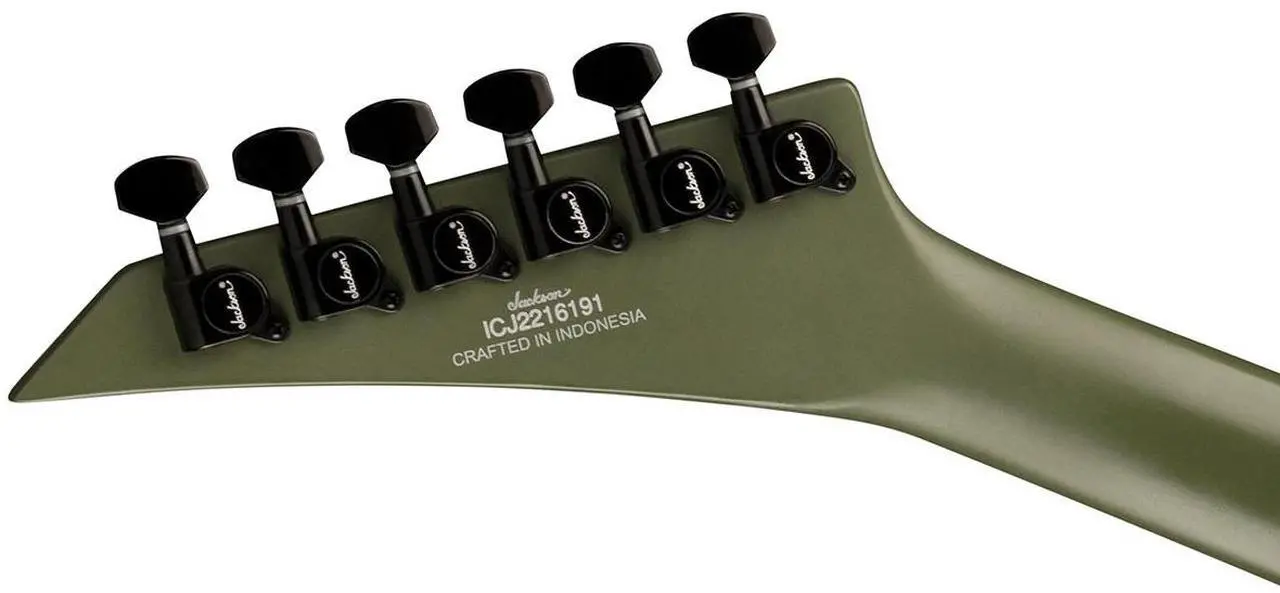 Alt view image 6 of 6 - Jackson X Series Soloist SL3X DX Electric Guitar, Matte Army Drab #2916342520