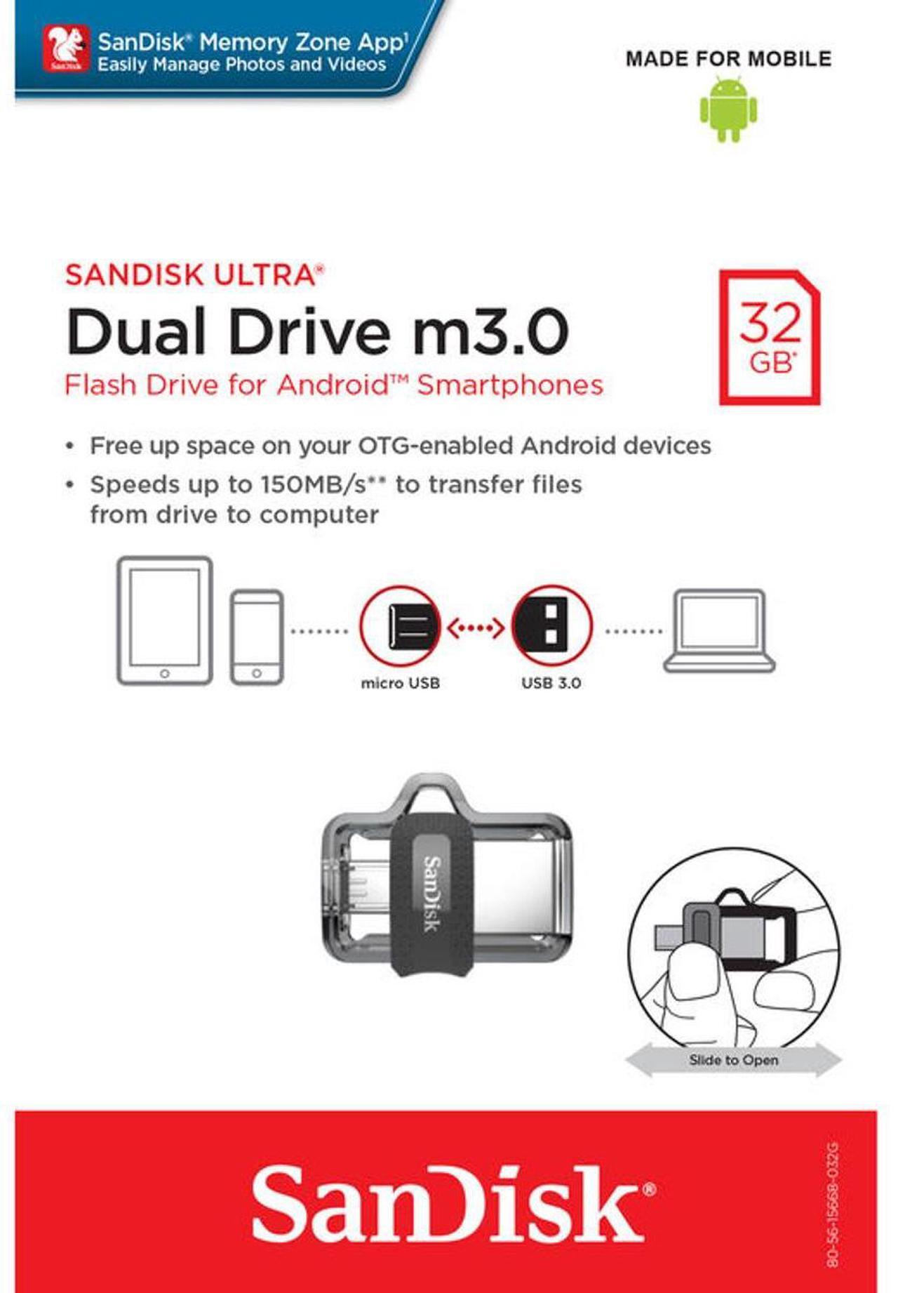 Alt view image 13 of 13 - 64GB SDDD3-064G ULTRA DUAL