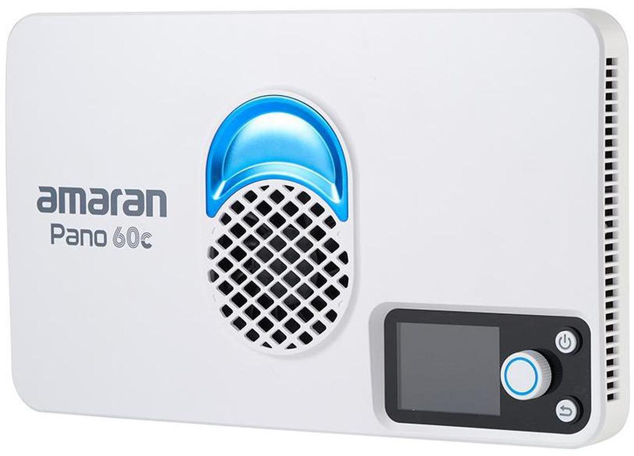 Alt view image 4 of 7 - amaran Pano 60c 60W RGBWW LED Light Panel Kit, White #MP0100008T