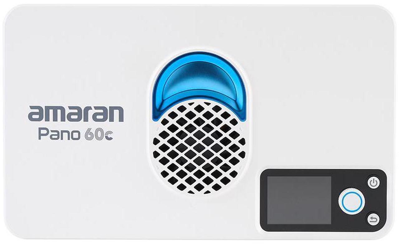 Alt view image 5 of 7 - amaran Pano 60c 60W RGBWW LED Light Panel Kit, White #MP0100008T