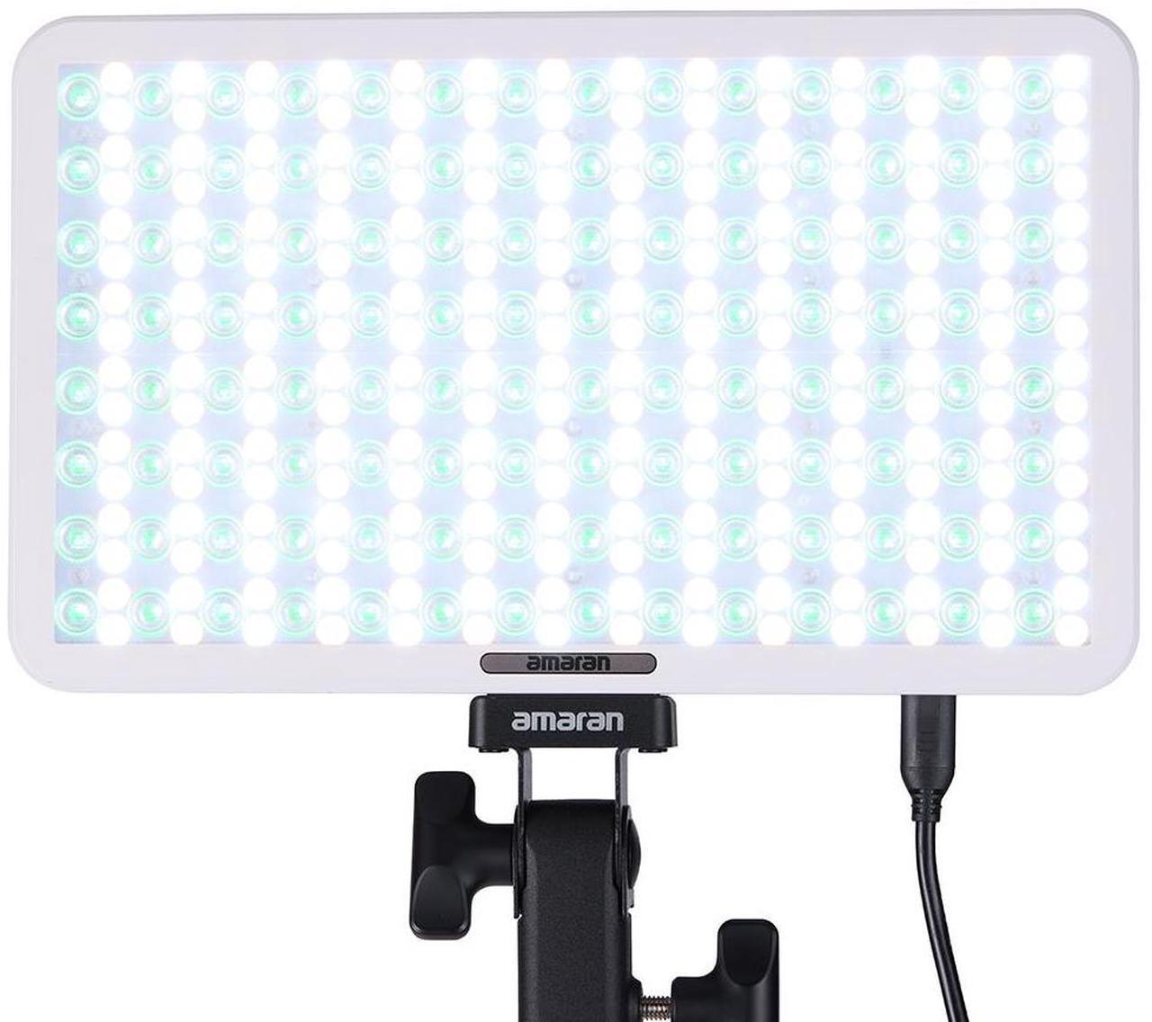 Alt view image 6 of 7 - amaran Pano 60c 60W RGBWW LED Light Panel Kit, White #MP0100008T