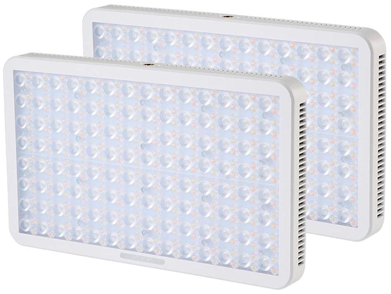 Alt view image 3 of 7 - amaran Pano 60c 60W RGBWW LED 2-Light Panel Kit, White #MP01000096
