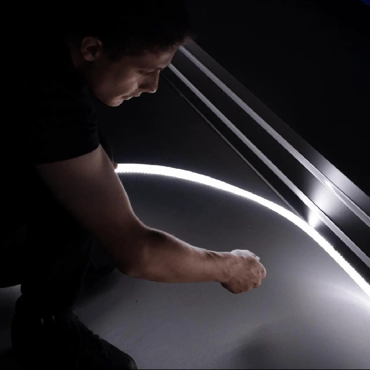 Alt view image 7 of 12 - Atomos Sun Dragon 3000 Lumens - Bluetooth Compatible, 16" HDR LED Light, White