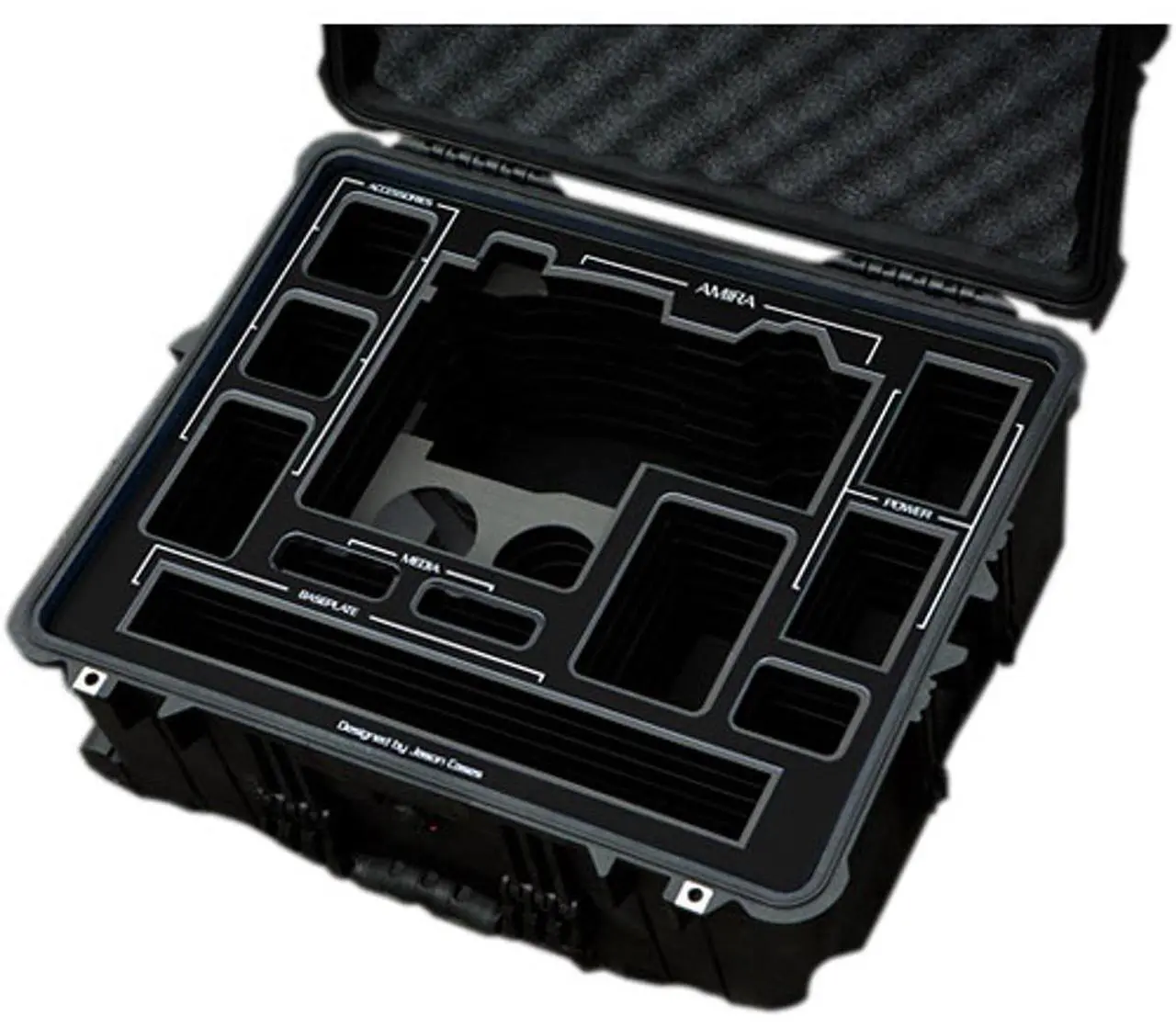 Main image of Jason Cases Hard Travel Case for ARRI AMIRA Kit, Black Overlay #ARAMIRABK