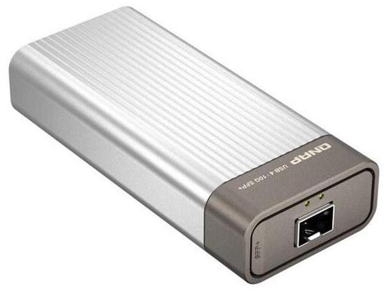 Main image of QNAP QNA-UC10G1SF USB 4 Type-C to 10GbE SFP+ Network Adapter