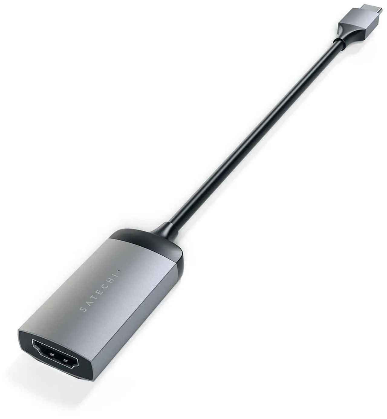 Alt view image 10 of 15 - Satechi Type-C HDMI Adapter 4K (60Hz) (Compatible with MacBook Pro, MacBook Air 2018 or later, iPad Pro, MacBook 2015 or later, Microsoft Surface Go, etc.) (Space Gray)