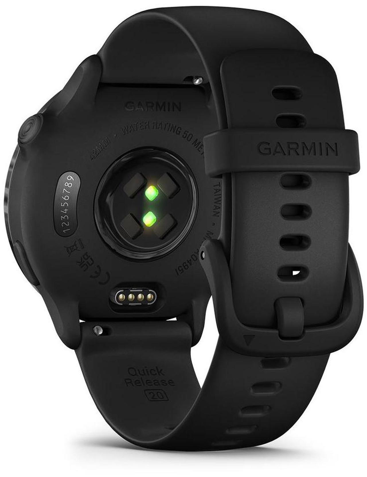 Alt view image 8 of 9 - Garmin vívoactive® 6, Health and Fitness GPS Smartwatch, AMOLED Display, Up to 11 Days of Battery, Slate with Black Band