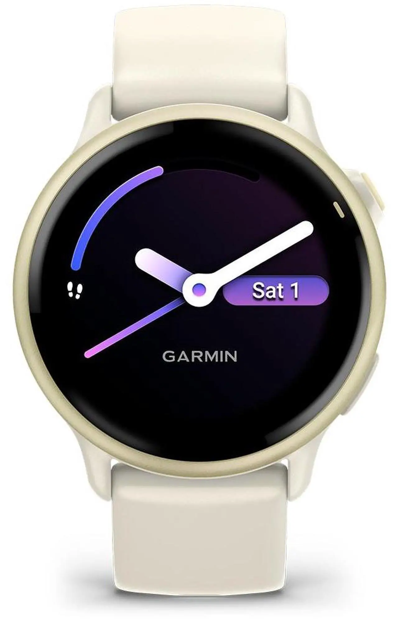 Alt view image 4 of 9 - Garmin vívoactive® 6, Health and Fitness GPS Smartwatch, AMOLED Display, Up to 11 Days of Battery, Lunar Gold with Bone Band
