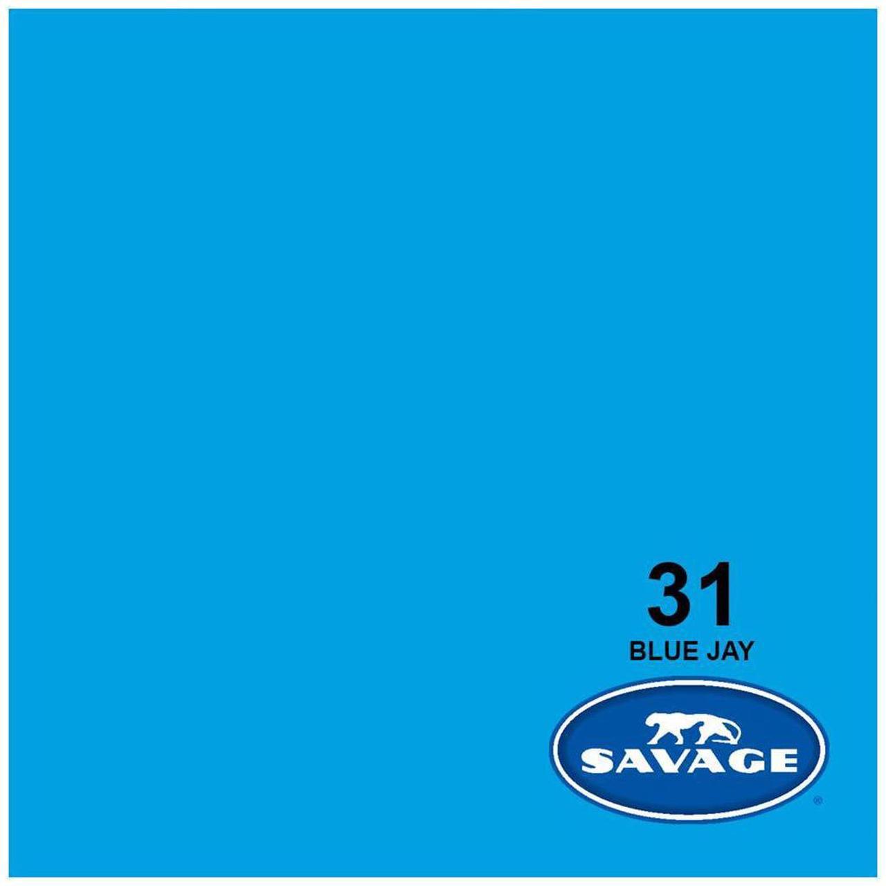 Alt view image 2 of 6 - Savage Widetone Seamless Background Paper, 26" wide x 36', Blue Jay, #31 #312612