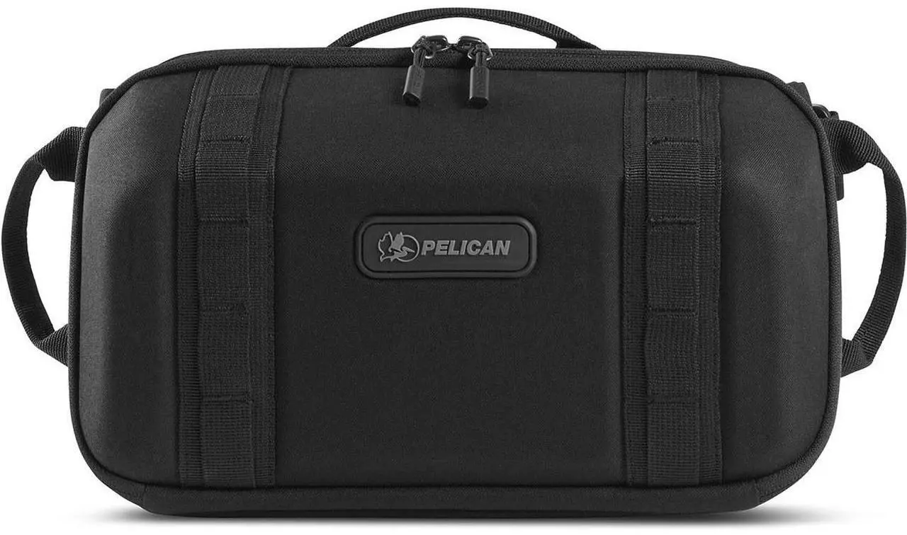 Alt view image 4 of 6 - Pelican Aegis HY22 22" Wheeled Carry-On Roller Hybrid Duffel Bag, Black, Bundle with AVP-S ModPak AV Pouch and SXH5 Protective Cross Body Sling Bag
