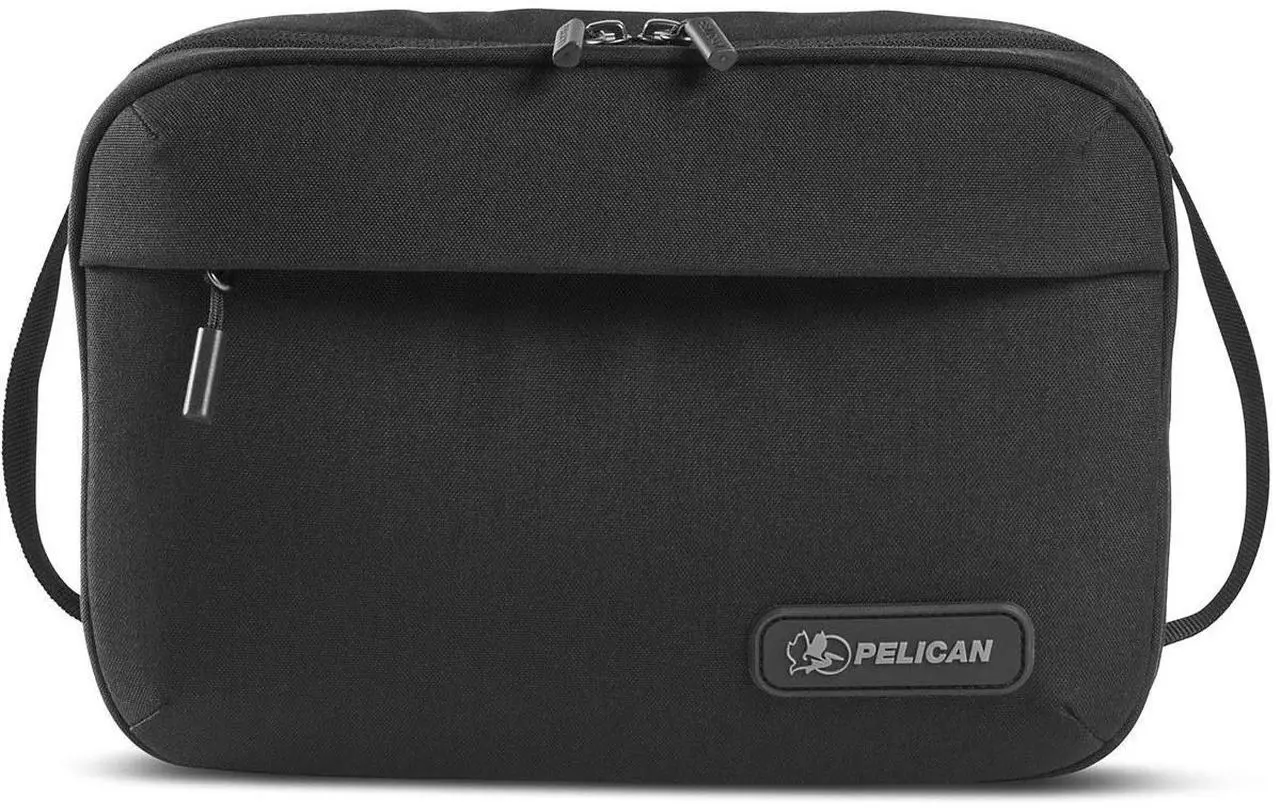 Alt view image 3 of 5 - Pelican Aegis HY22 22" Wheeled Carry-On Roller Hybrid Duffel Bag, Indigo Blue, Bundle with DK5 ModPak Toiletry Bag, Black