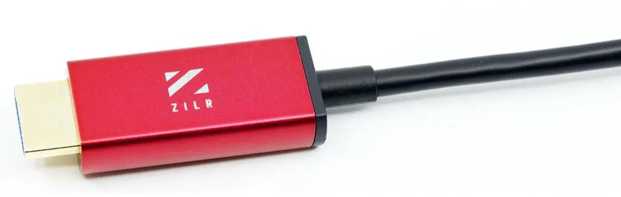 Alt view image 2 of 2 - ZILR 8Kp60 HDMI Fiber Optic Ultra High Speed with Ethernet Cable (10m / 32.8ft)