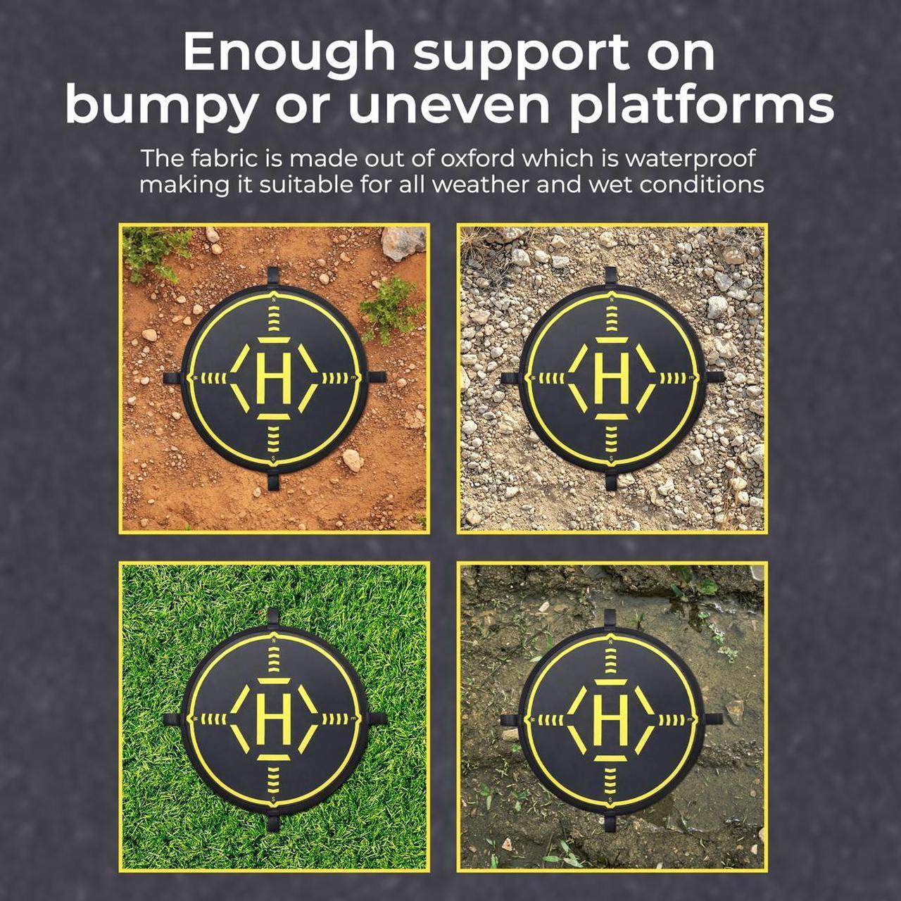 Alt view image 3 of 7 - Aries 15.7" Landing Pad for Drones #AR-DLP