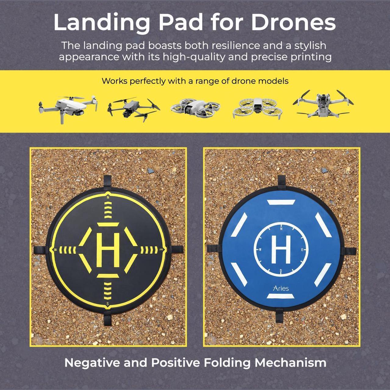Alt view image 2 of 7 - Aries 15.7" Landing Pad for Drones #AR-DLP