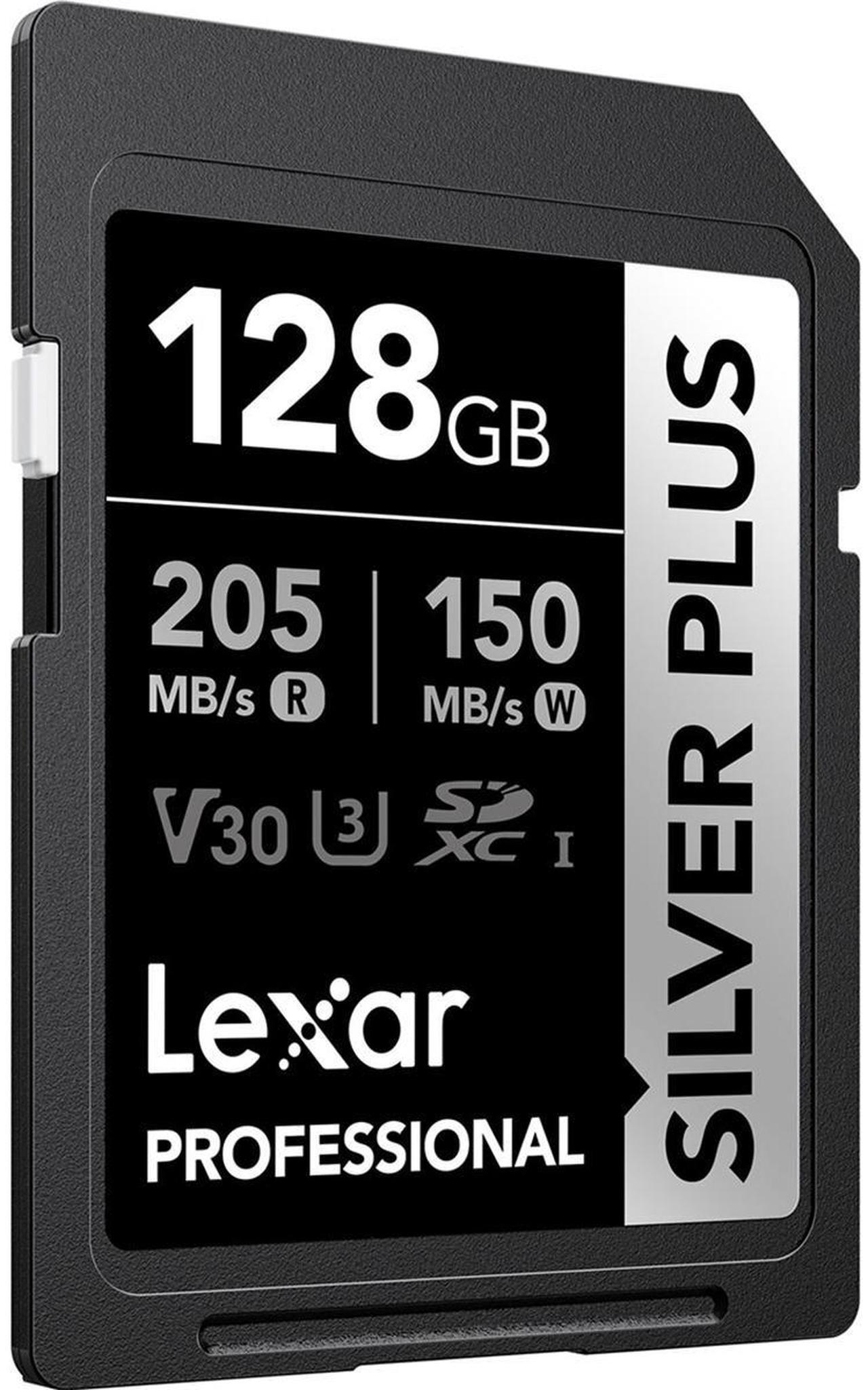 Alt view image 7 of 8 - Lexar Lexar Professional SILVER PLUS SDXC 128GB, NA #LSDSIPL128G-BNNNU