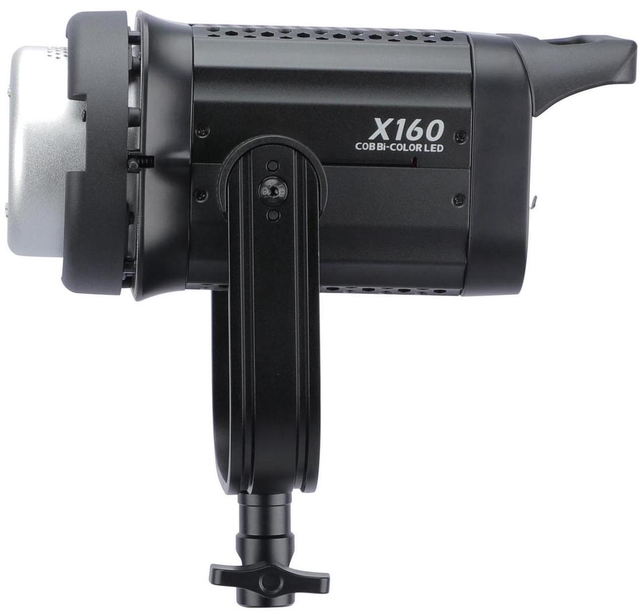 Alt view image 5 of 7 - Phottix X160 COB Bi-Color LED Light #PH81453