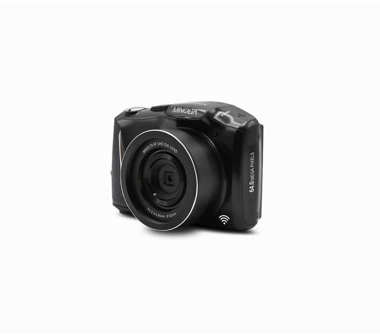 Main image of Minolta Minolta MND55 64 MP AF 4K Ultra HD Digital Camera with WiFi, Black