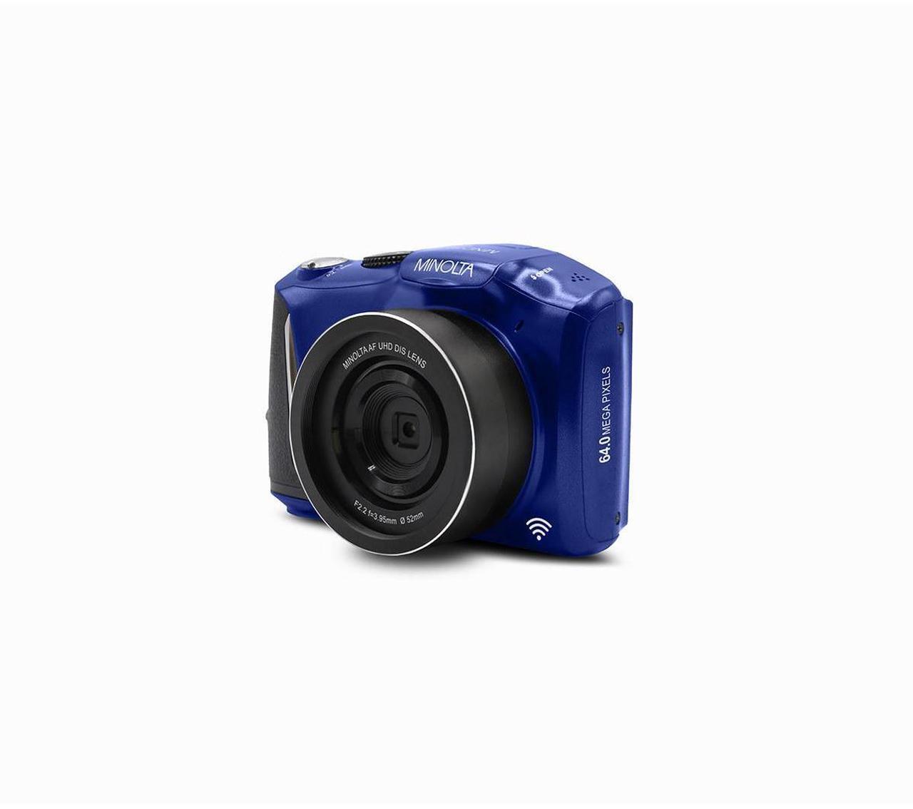 Main image of Minolta Minolta MND55 64 MP AF 4K Ultra HD Digital Camera with WiFi, Blue