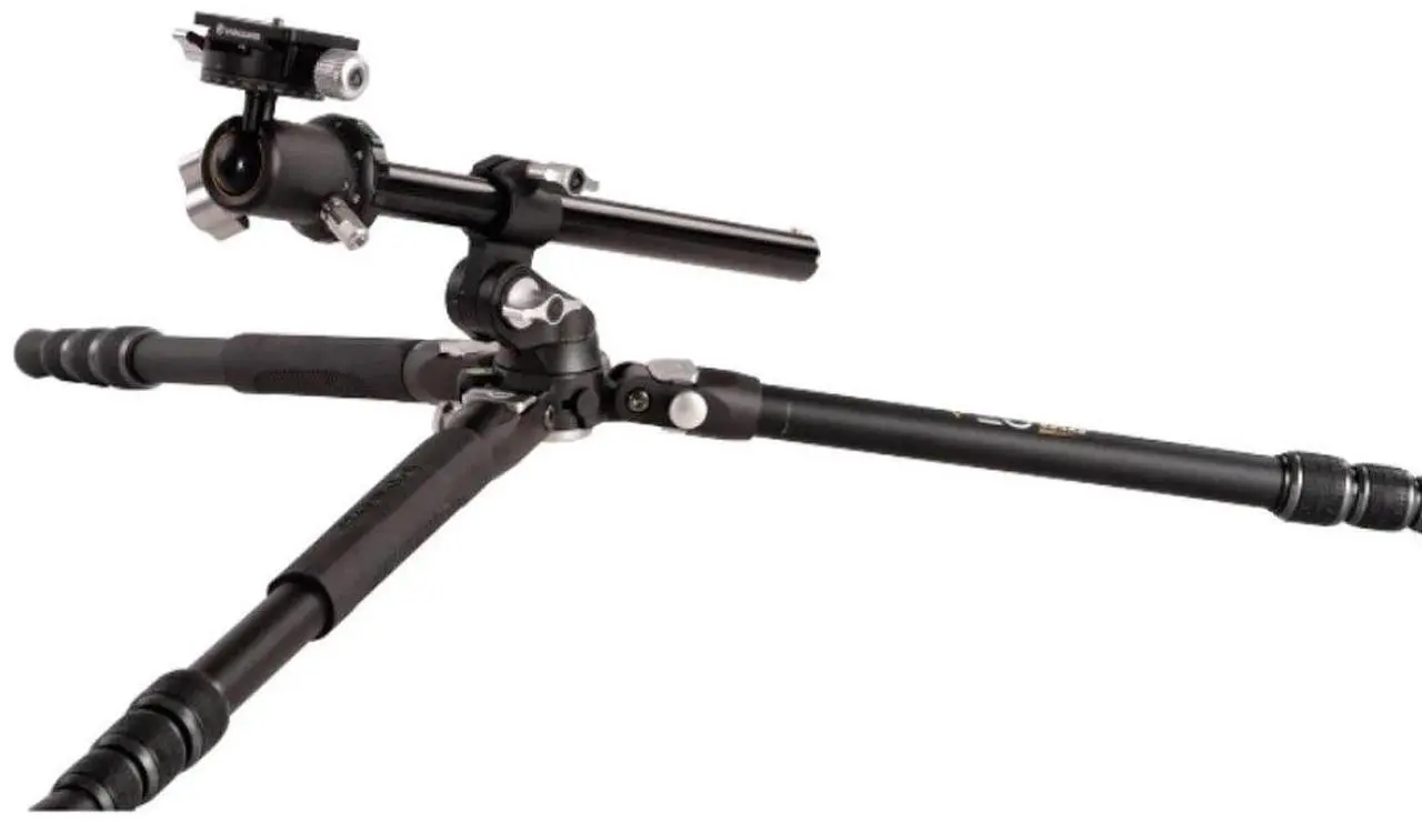 Alt view image 4 of 5 - Vanguard VEO 3T+ 264AB 4-Section Aluminum Travel Tripod with Ball Head, Black