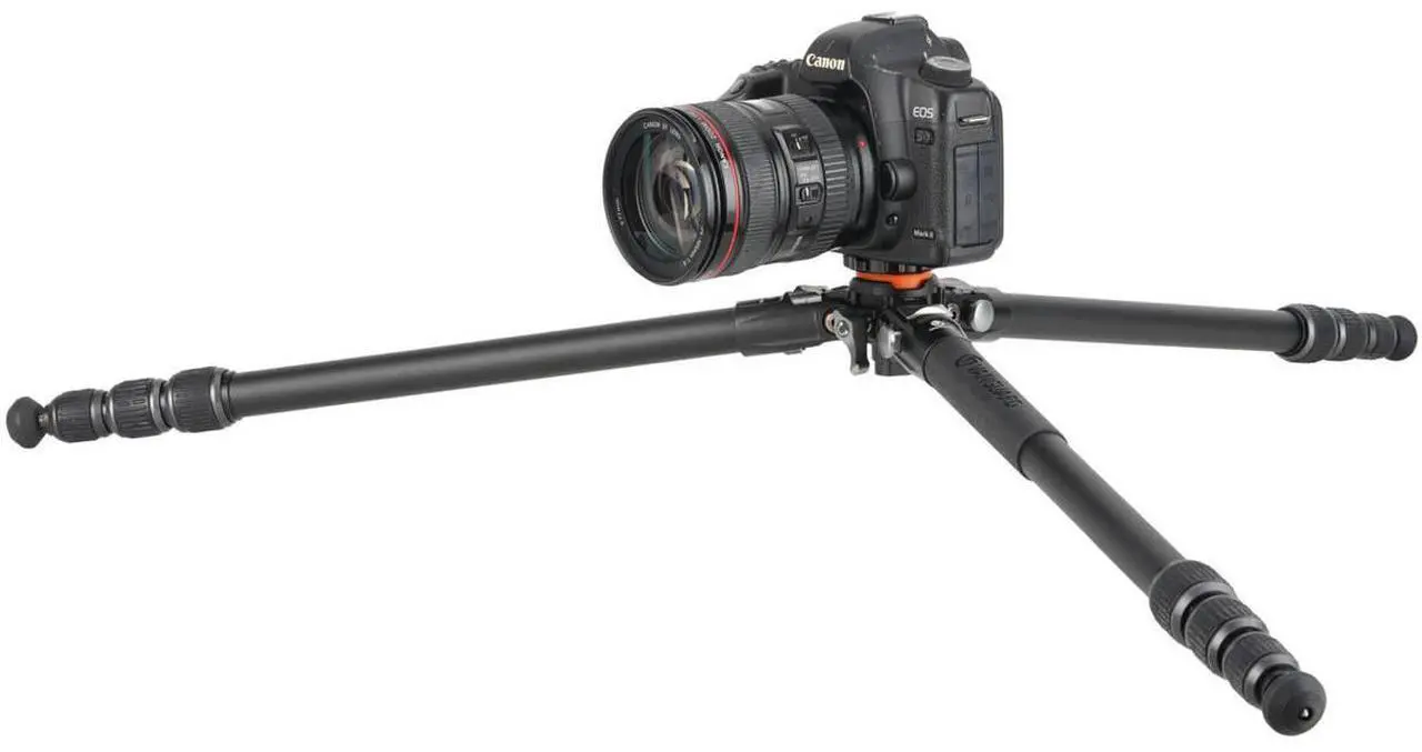 Alt view image 7 of 7 - Vanguard Vanguard Aluminum Tripod with VEO BH-160S Ball Head #VEO 5 264AB160S