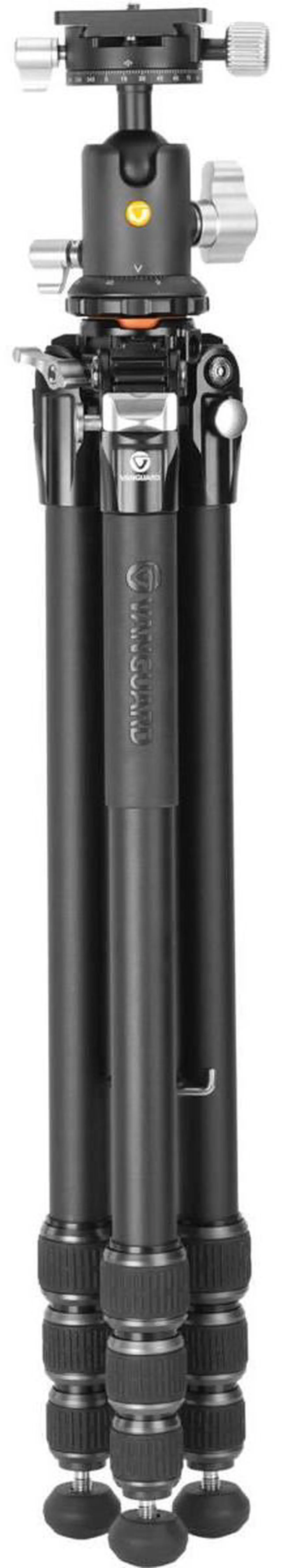Alt view image 3 of 7 - Vanguard Vanguard Aluminum Tripod with VEO BH-160S Ball Head #VEO 5 264AB160S
