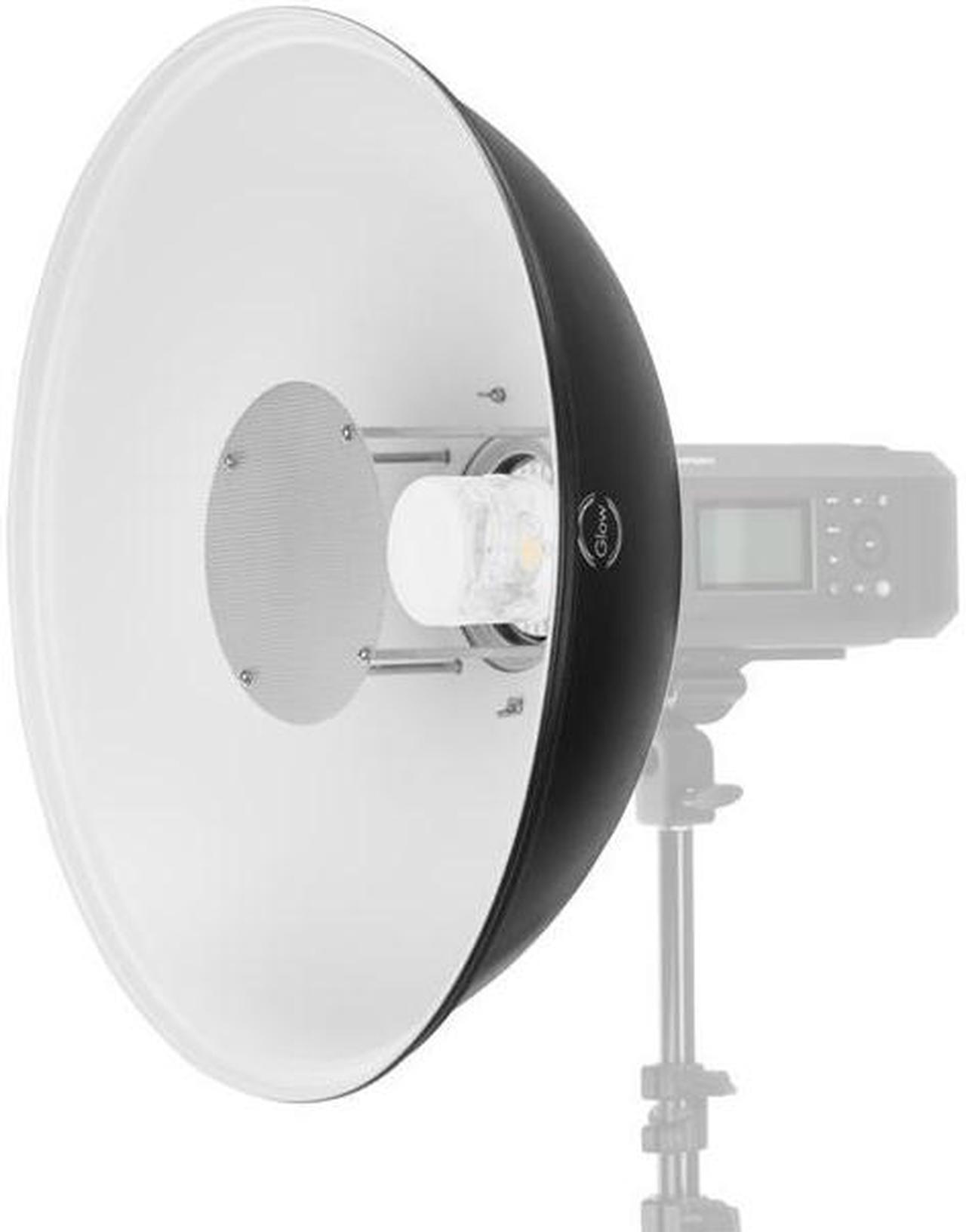 Main image of Glow White Softlight Beauty Dish Reflector With Bowens Mount Adapter (20.5")