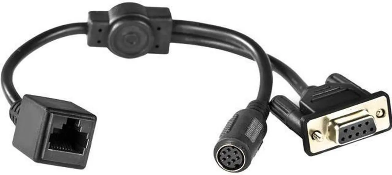 Main image of Marshall Electronics RJ-45 to 8-Pin RS-232 & D-Sub 9 Connector Adapter Cable
