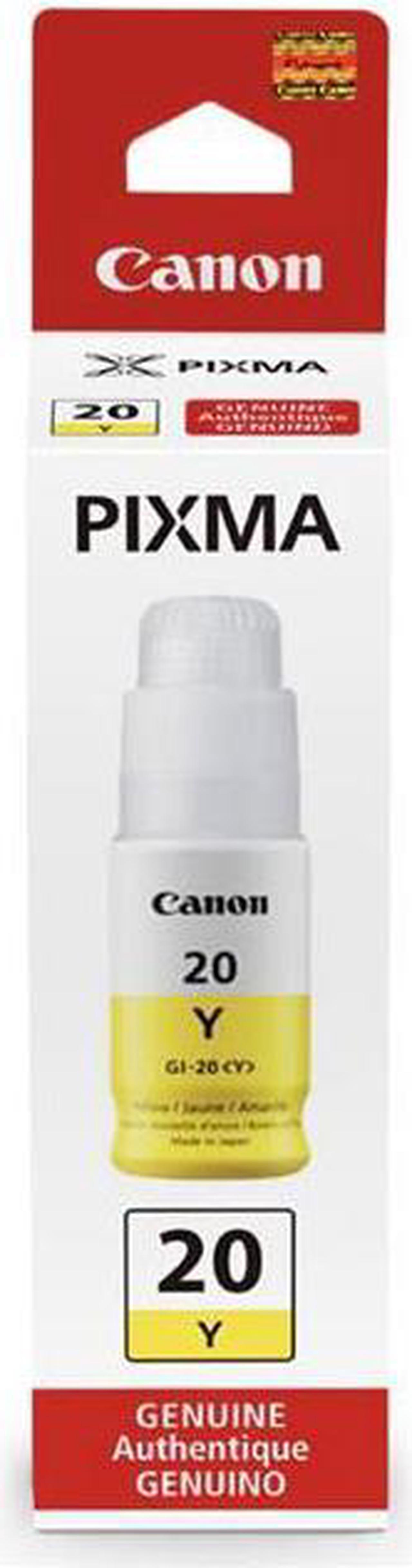 Canon Canon GI-20 MegaTank Ink - Inkjet - Yellow - 1 Each