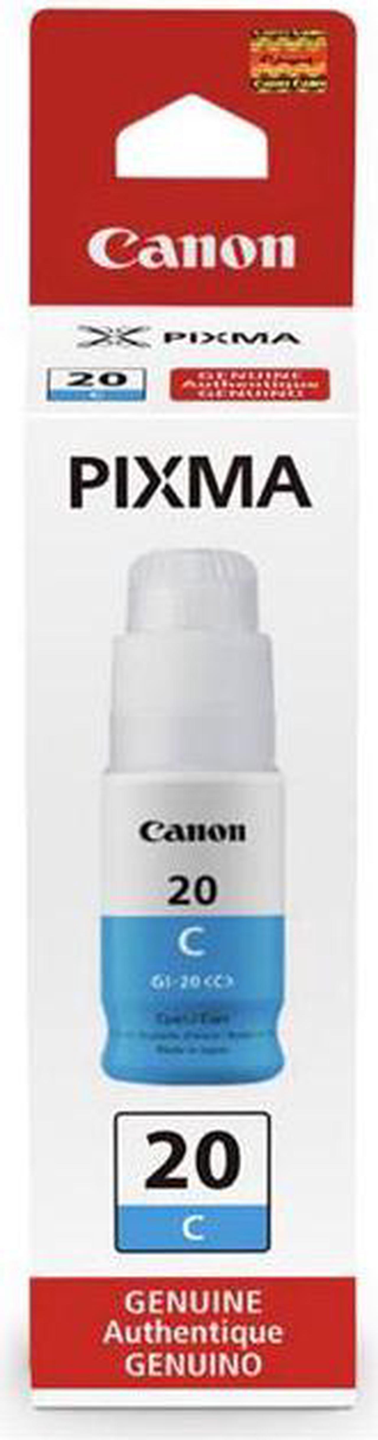 Canon Canon GI-20 MegaTank Ink - Inkjet - Cyan - 1 Each